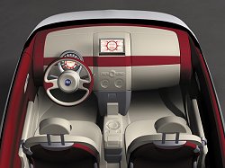 2004 Fiat Trepiuno concept car. Image by Fiat. Click here for a larger image. 2004 Fiat Trepiuno concept car. Image by Fiat.