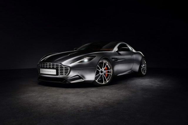 Fisker Thunderbolt is gorgeous one-off Aston. Image by Henrik Fisker.