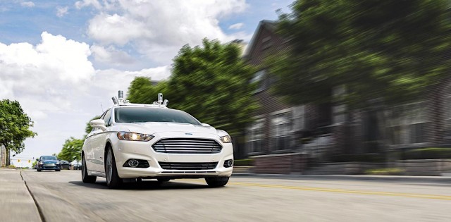 Ford plans self-driving taxi by 2021. Image by Ford.