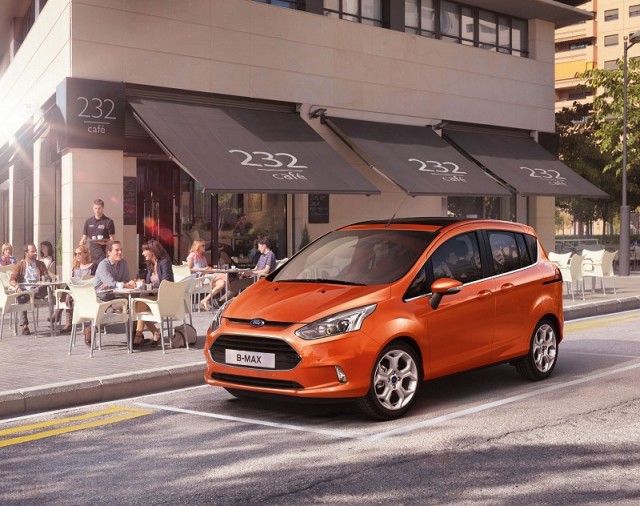 New Ford B-MAX ready to go. Image by Ford.