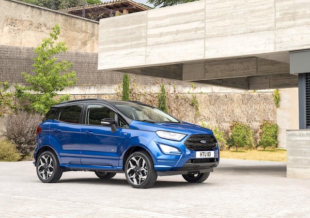 Ford facelifts the EcoSport... again. Image by Ford.