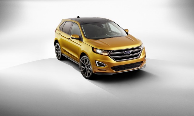 Ford Edge SUV in detail. Image by Ford.