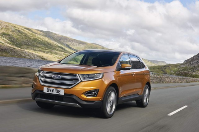 Ford's Euro Edge gets 149g/km rating. Image by Ford.
