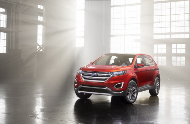 LA 2013: Ford Edge SUV coming to UK. Image by Ford.