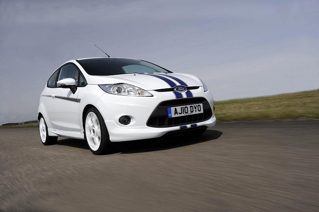 Ford puts hottest Fiesta on sale. Image by Ford.