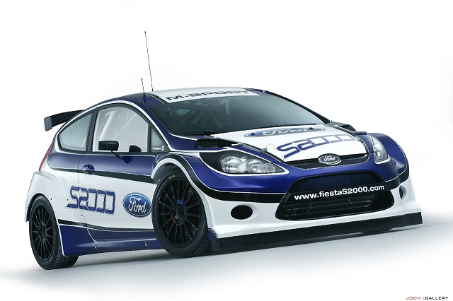 Fiesta S2000 rally car unveiled. Image by Ford.