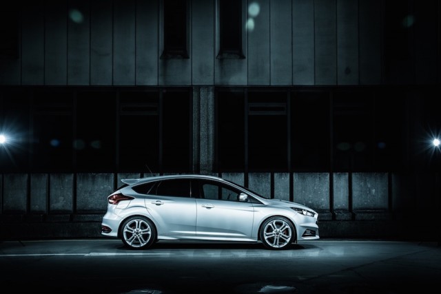 Focus ST gets 25hp power boost. Image by Ford.