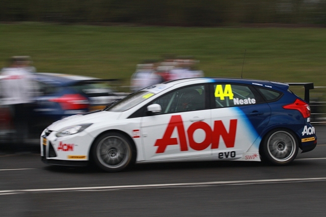 Tom Chilton nets podium finish in BTCC. Image by Ford.