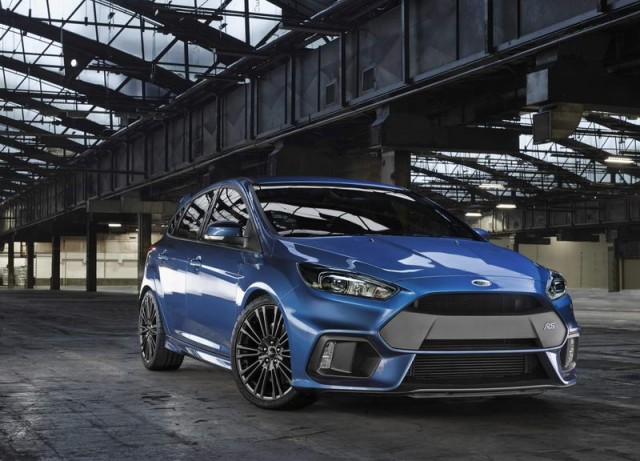 Ford's new Focus RS revealed in detail. Image by Ford.