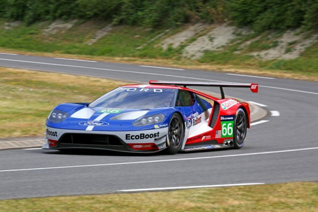 Le Mans to hear Ford GT's rumble once again. Image by Ford.
