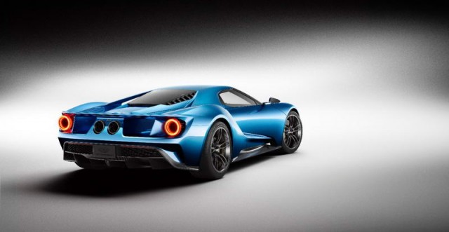 Ford's surprise GT revealed. Image by Ford.