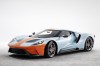 Ford dresses GT in iconic Gulf colours. Image by Ford.