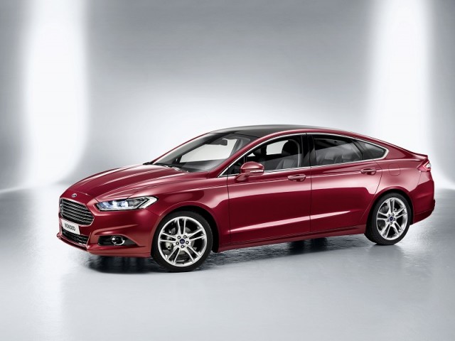 New Mondeo revealed with 1.0-litre engine. Image by Ford.
