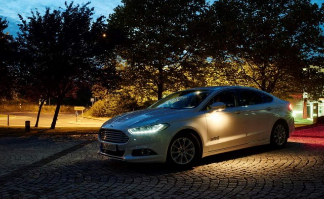 Ford lights up with new tech announcements. Image by Ford.