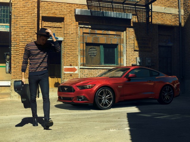 Lights, camera... 2014 Ford Mustang. Image by Ford.