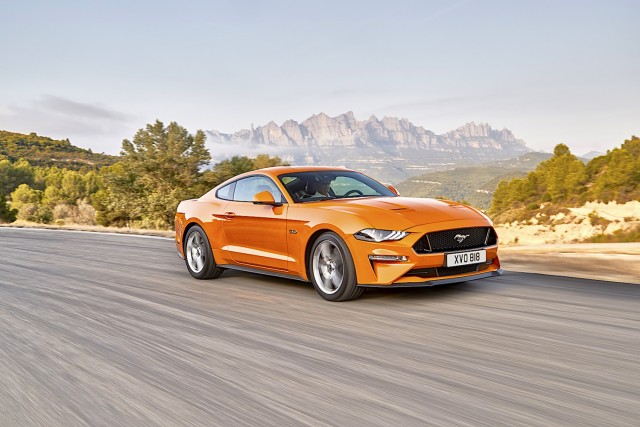 Updated Mustang gets new look and 450hp V8. Image by Ford.
