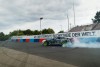 Vaughn Gittin Jnr drifts the Nurburgring in a Ford Mustang. Image by Ford.