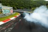 Vaughn Gittin Jnr drifts the Nurburgring in a Ford Mustang. Image by Ford.