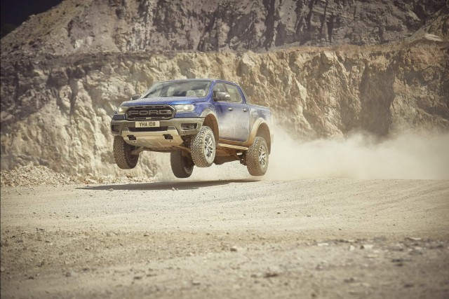 European debut for Ford Ranger Raptor. Image by Ford.