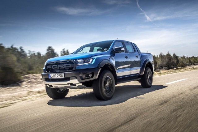 First drive: Ford Ranger Raptor. Image by Ford UK.
