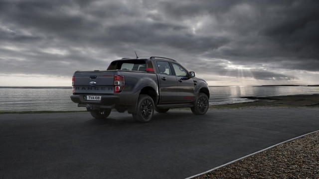 Ford Ranger pick-up is Thunder struck. Image by Ford.