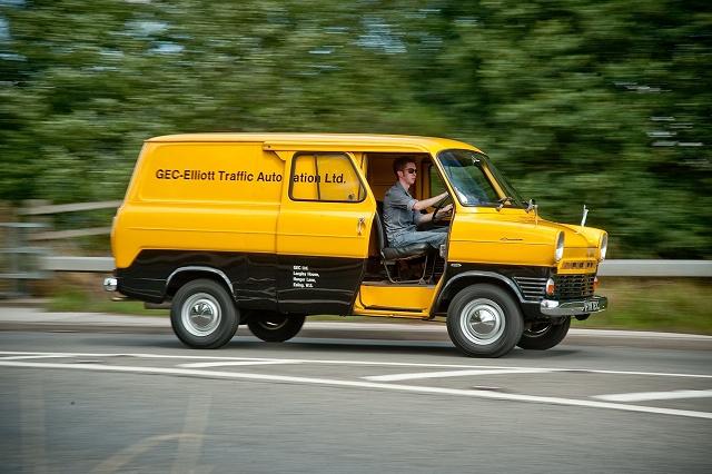 Retro drive: MkI Ford Transit. Image by Jamie Lipman.