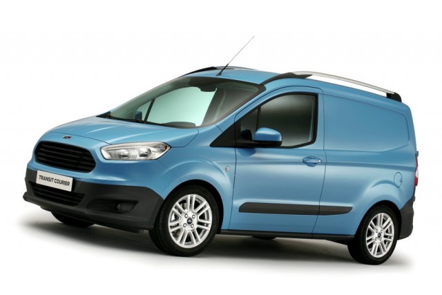 New Ford Transit Courier revealed. Image by Ford.
