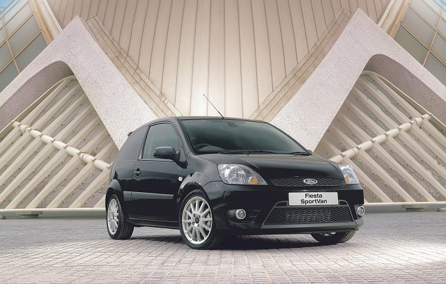 Ford Fiesta SportVan launched. Image by Ford.