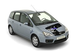 2005 Ford Focus C-MAX Hydrogen concept. Image by Ford. Click here for a larger image. 2005 Ford Focus C-MAX Hydrogen concept. Image by Ford.