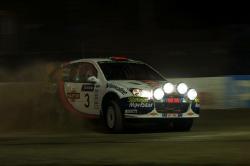 Sainz thrilled the crowds, and is still an outsider for the 2001 championship. Picture by Ford.