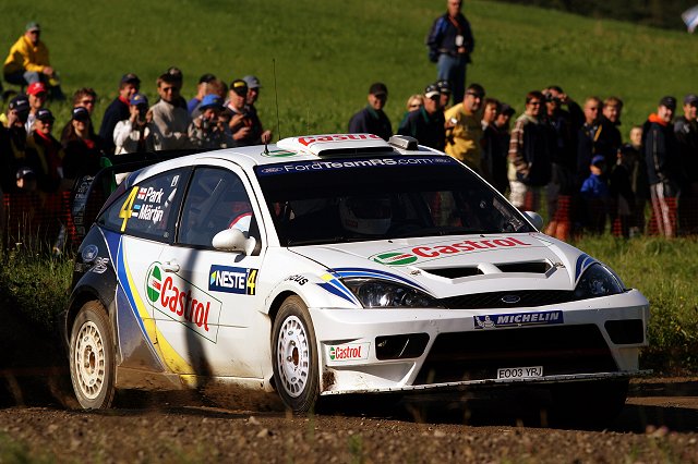 Markko Martin wins the Finnish Rally. Image by Ford.
