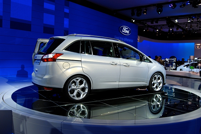 Frankfurt Motor Show: Ford C-MAX MPVs. Image by Kyle Fortune.