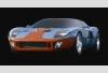 The Ford GT40 concept car. Photograph by Ford. Click here for a larger image.