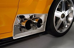 2004 Ford Mustang GTR concept. Image by Ford. Click here for a larger image. 2004 Ford Mustang GTR concept. Image by Ford.