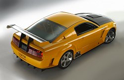 2004 Ford Mustang GTR concept. Image by Ford. Click here for a larger image. 2004 Ford Mustang GTR concept. Image by Ford.