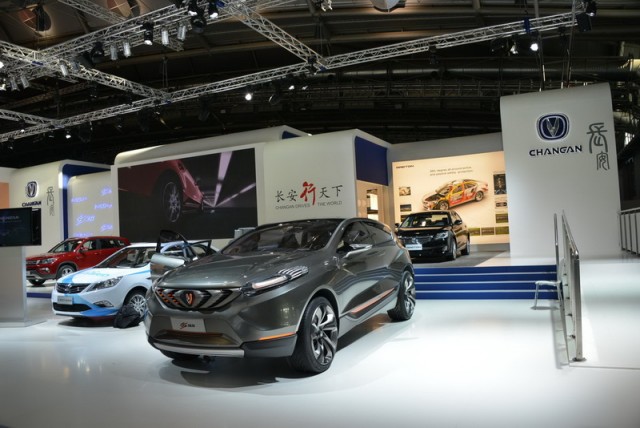 Chang'an heads Chinese contingent at IAA. Image by Newspress.