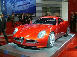 2003 Alfa Romeo 8C Competizione concept car. Image by Shane O' Donoghue.
