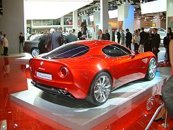 2003 Alfa Romeo 8C Competizione concept car. Image by Shane O' Donoghue.