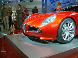 2003 Alfa Romeo 8C Competizione concept car. Image by Shane O' Donoghue.