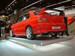 2003 Mitsubishi Lancer Evolution VIII. Image by Shane O' Donoghue.