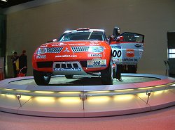 2003 Mitsubishi Pajero Rally Raid car. Image by Shane O' Donoghue.