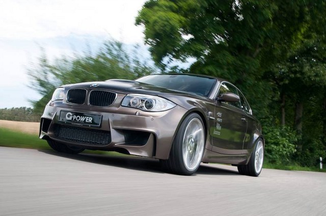600hp BMW 1 M Coupé on the way. Image by G-Power.