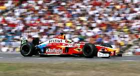 Ralf drove the uncompetitive Williams to 4th place - Zanardi was way off the pace.