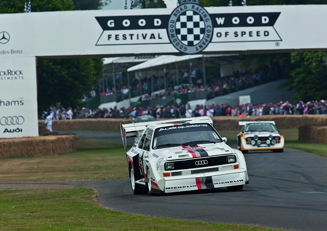 Celebrate motorsports with these popular UK festivals. Image by Audi.