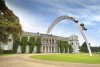 Mercedes-Benz sculpture at the 2014 Goodwood Festival of Speed. Image by Mercedes-Benz.