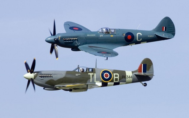 Spitfires for Goodwood Revival. Image by Goodwood.