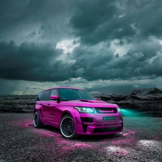 Hamann pinks up the Range Rover. Image by Hamann.