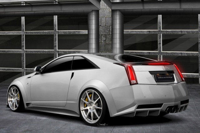 The 1,000bhp Cadillac. Image by Hennessey.