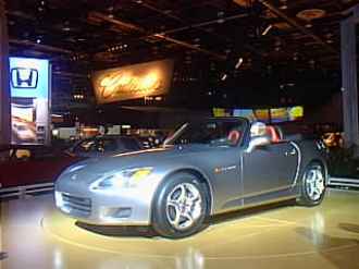 The new Honda S2000 sportscar, coming to Britain soon - we can't wait!