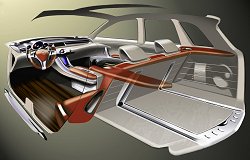 2005 Acura RDX concept. Image by Honda.
